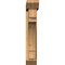 Ekena Millwork Merced Slat Rough Sawn Bracket w/ Offset Brace, Western Red Cedar, 6"W x 26"D x 34"H BKT0604X26X34MRC06RWR - alternate 4